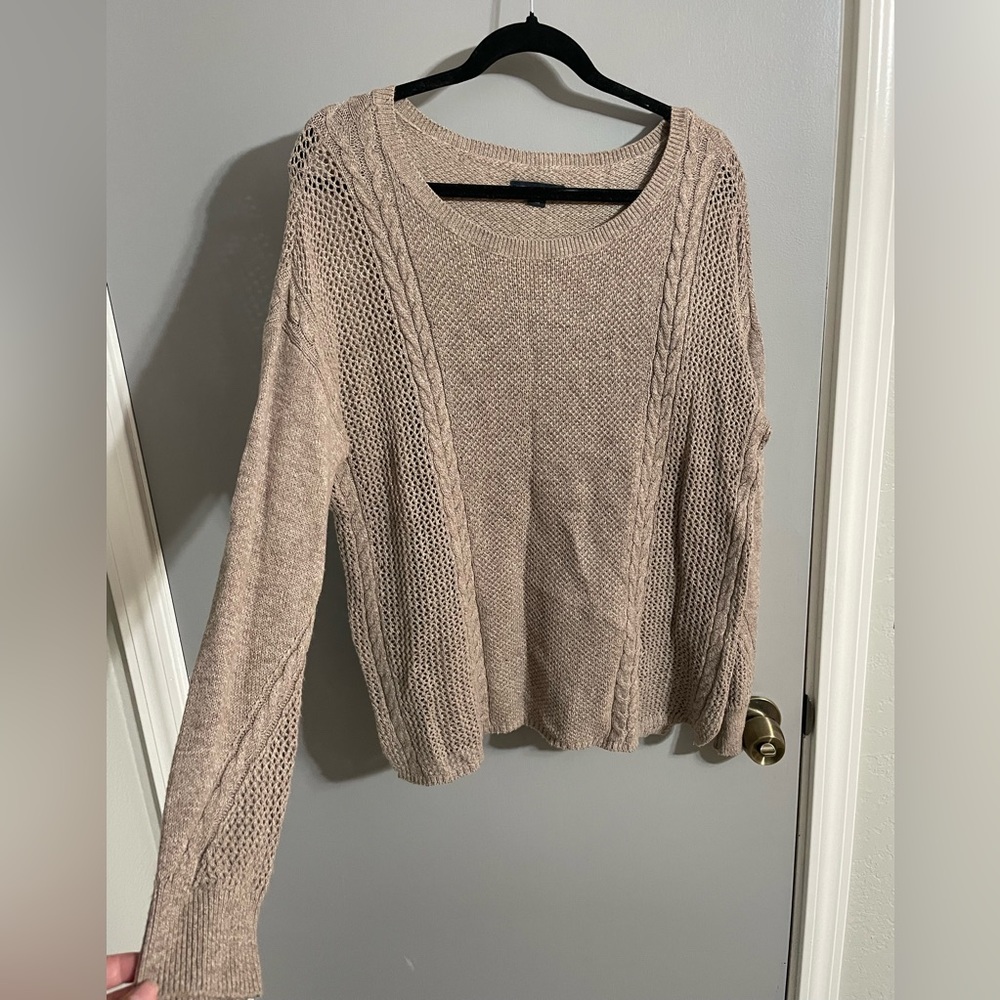 Knit American Eagle Brown Sweater